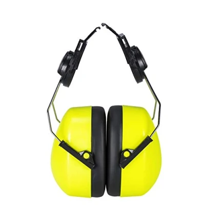 Image of Portwest Endurance HV Clip On Ear Protector, Size: One Size, Colour: Yellow, PS47YER