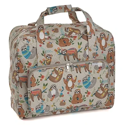 Image of Hobby Gift Sewing Machine Travel Carry Storage Bag, Sloth