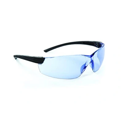 Image of Riley Retna Wide Panoramic Vision Lens Lightweight Protective Eyewear Safety Glasses (Blue)