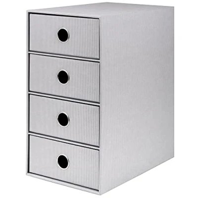 Image of Rössler SOHO 4 Drawer Box Grey