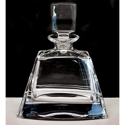 Image of Personalised Decanter Bohemia 24% Lead Crystal Glass Engraved Enter Your Own Custom Text