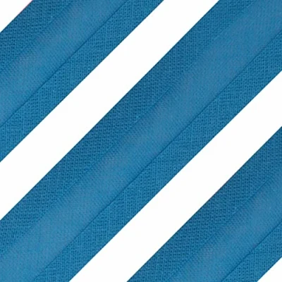 Image of Realm Bias Binding Tape, Cotton, 1 Inch / 25mm 5 Metres (Kingfisher)