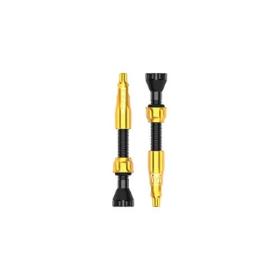 Image of Lezyne Unisex Adult Tubeless Valve CNC, Gold, 44 mm