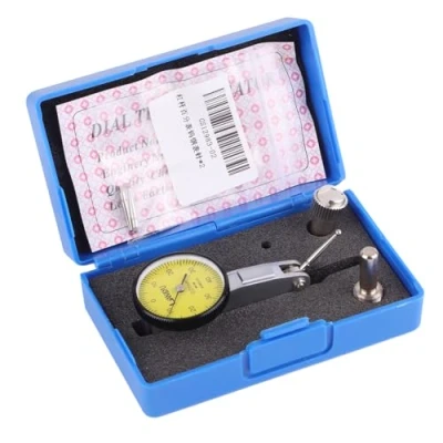 Image of 0 0.8mm Precision Metric Dovetail Rails Dial Test Indicator Gauge with 2 Probes(Ruby)