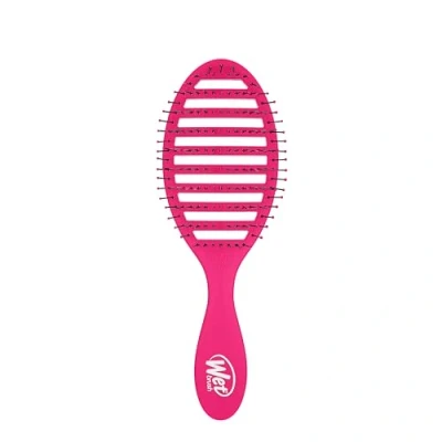Image of Wet Brush Speed Dry Detangler (Pink) Ergonomic, Heat Flex Bristles, Blow Dry, Detangling Knots, Snag Anti Static for All Hair Type