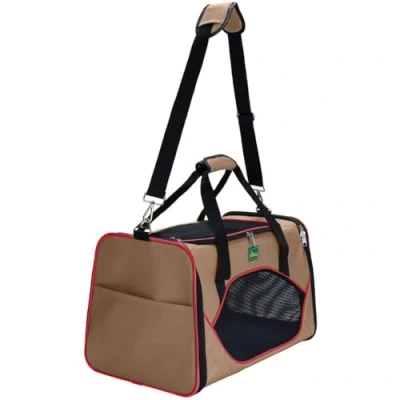 Image of HUNTER Kansas Carry Bag, Beige/Red