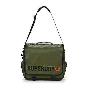 Image of Superdry TARP RECORD women&#039;s Pouch in Kaki