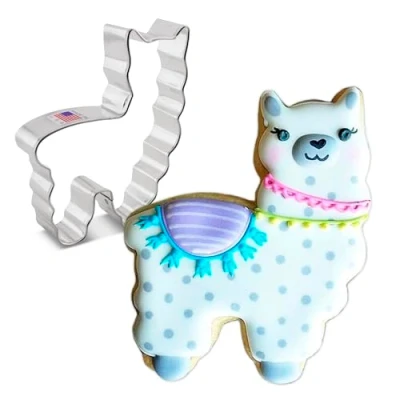 Image of Ann Clark Cookie Cutters Cute Llama/Alpaca Cutter, 10.2 cm
