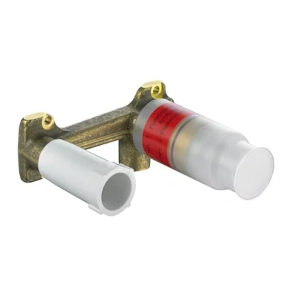 Image of Kludi Basic Installation Set for Wall Mounted 2 Hole Sink Tap 38243