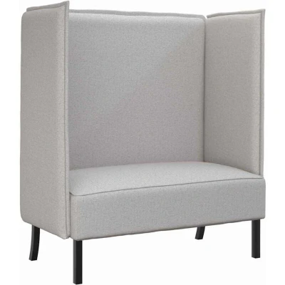 Image of vidaXL Highback Sofa Cloud Grey 109x56x121 cm Fabric