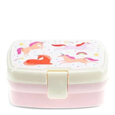 Image of Rex London Lunch Box with Tray Unicorn