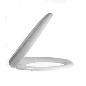 Image of Marco Paul Toilet Seat Oval Shaped Soft Close White Seat, Universal fit Most Toilets, en Suite, Bathroom Fitting