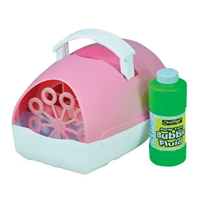 Image of Party Time Battery Operated Bubble Machine Rose