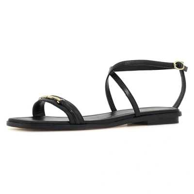 Image of Michael Kors Women&#039;s Lena Sandals, Black, 5 UK