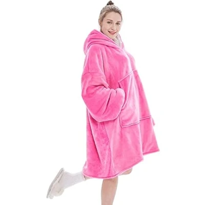 Image of YOULIKE Oversized Hoodie Sweatshirt Blanket Super Warm Cozy Wearable Hoodies Sweatshirt, Soft Comfortable TV Hoodies, for Women Men Girls Boys Kids