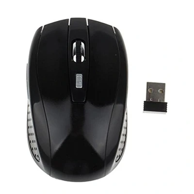 Image of Gemini_mall® Wireless Mouse, 2.4G USB Mice Optical PC Laptop Notebook Computer Cordless Mouse with Nano Receiver, 6 Buttons, 1800 DPI, for Windows Mac Linux Vista Macbook Pro Apple iMac