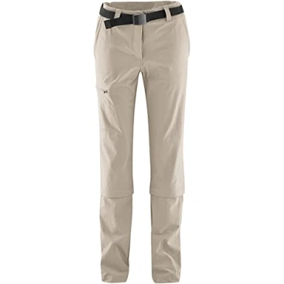 Image of Maier Sports Women&#039;s turquiose, Zip Off Outdoor Trousers 19, 233005
