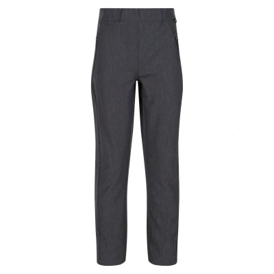 Image of Regatta Childrens Unisex Childrens/Kids Pentre Marl Stretch Trousers (Seal Grey) Size 11 12Y