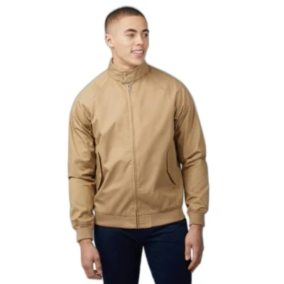 Image of Ben Sherman Mens Harrington Sand Casual Jacket