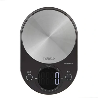 Image of Tower Electronic Kitchen Scale Black