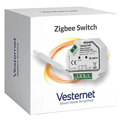 Image of Vesternet Zigbee Smart Switch Module (Neutral Optional) Home Control In Wall Compatible with Assistant, SmartThings &amp; Hubitat