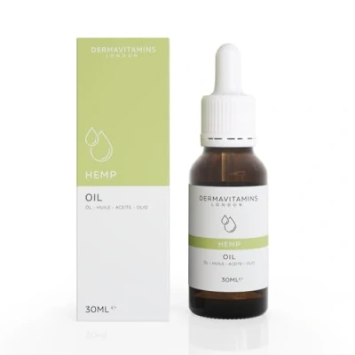 Image of Dermavitamins 100% Pure Hemp Oil 30ml
