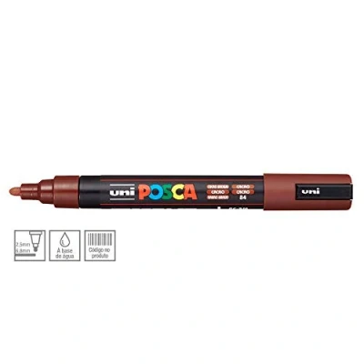 Image of Posca Cocoa Marker PC5M Medium Tapered Tip