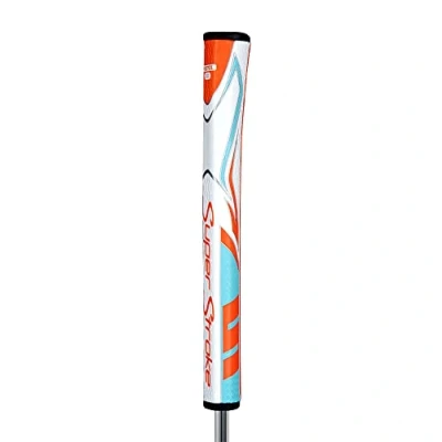 Image of SuperStroke Golf Zenergy Pistol GT 1.0 Putter Grip (Orange / Blue White)