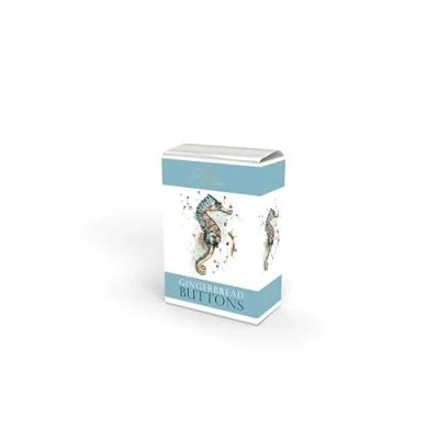 Image of Meg Hawkins Seahorse Gingerbread Cookie Buttons, 130g