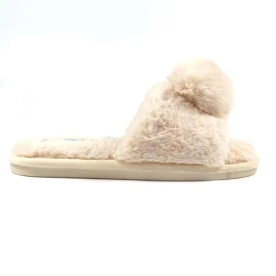 Image of Ladies Cara Beige Slipper S