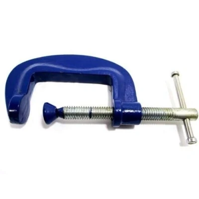 Image of Dunnet Tools Heavy Duty G Clamp DIY Tool Durable Equipment Building Supplies Clamps for Woodwork C Joiner Woodworking Professional (1, 2&quot; Clamp)