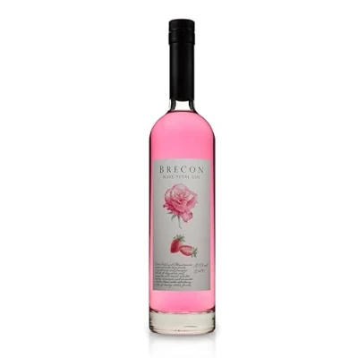 Image of Brecon Rose Petal Gin, 70 cl, 37.5 percent ABV, Award Winning