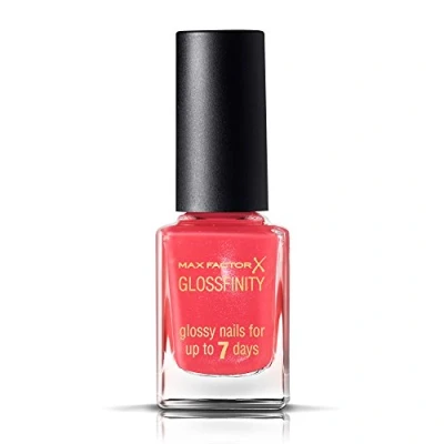 Image of Max Factor Glossfinity Nail Polish, Flushed Rose