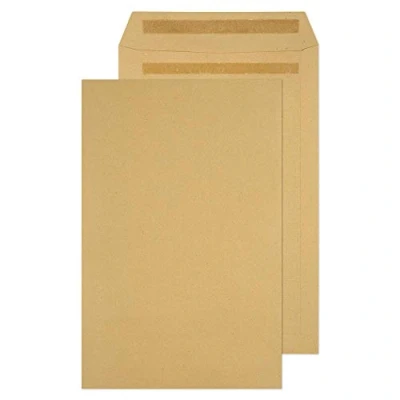 Image of Blake Purely Everyday 352 x 229 mm 115 gsm Pocket Self Seal Envelopes (12730) Manilla Pack of 250