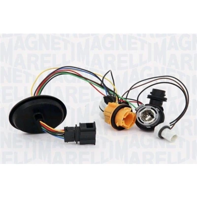Image of 3T9945095, 3T9945096, 3T9971017 Bulb Holder, combination rearlight MAGNETI MARELLI 714021483901 Left, Right SKODA: Superb II Estate