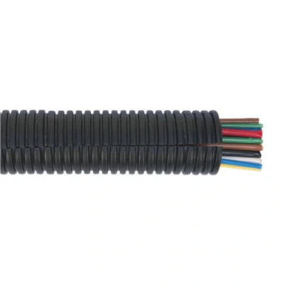 Image of Sealey Convoluted Cable Sleeving Split Ø22 27mm 10m