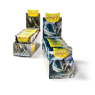 Image of Arcane Tinman AT 13001 Dragon Shield Standard Size Perfect Fit Clear (100 Sleeves)