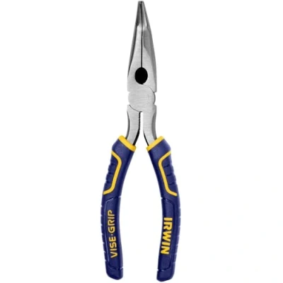 Image of IRWIN Tools Vise Grip Pliers, Bent Long Nose, 8 Inch (2078228)