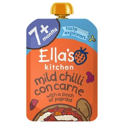 Image of Ella&#039;s Kitchen Mild Chili Con Carne 7 Months, 130g