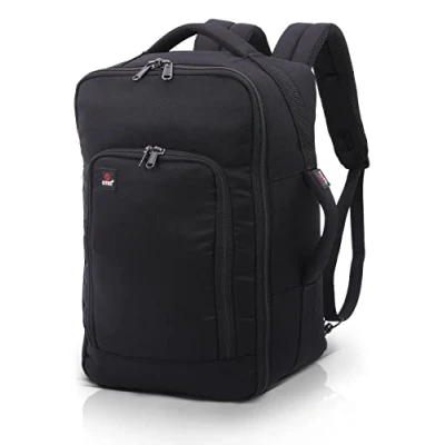 Image of 5 Cities Ryanair 40x20x25 Maximum Size Hand Cabin Luggage Approved Carry On Travel Holdall Backpack Rucksack Shoulder Bag Flight Lightweight 2 Year Warranty