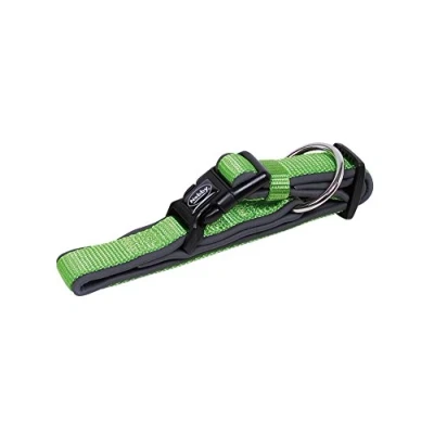 Image of Nobby Classic Preno Dog Collar, 30 45 cm/20 25 mm, Green/Gray