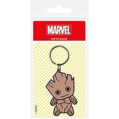 Image of Pyramid International Marvel Kawaii Groot Rubber Keychain, Multicoloured, 60 x 80 cm