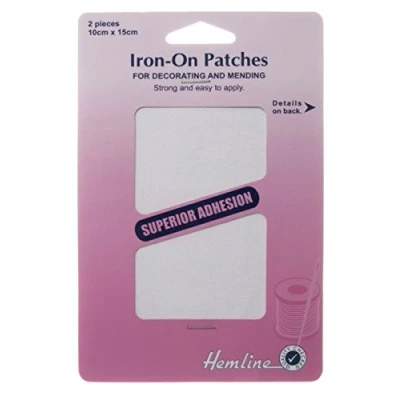Image of Patches Cotton Twill 10x15cm: White