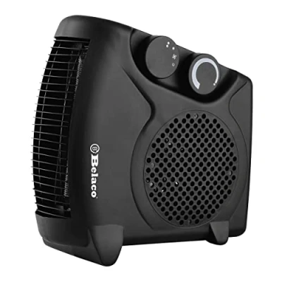 Image of Belaco Fan Heater 2 Heat Settings 1000/2000W Electric Heaters Overheat Protection BFH22