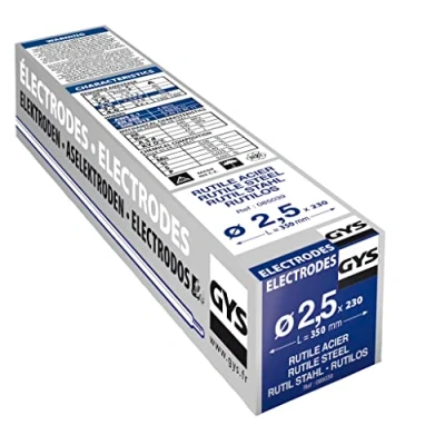 Image of GYS Welding Electrodes 085039 2.5mm 4.46Kg Steel