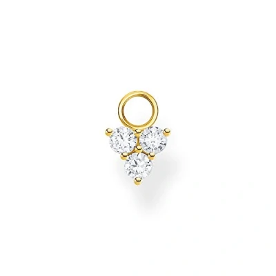 Image of Thomas Sabo Women Single Earring Pendant 925 Sterling Silver