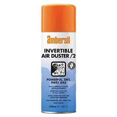 Image of Ambersil 33183 Invertible Air Duster /2 All Angle 200 ML