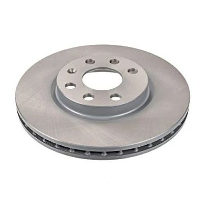 Image of 09127967 Brake disc FEBI BILSTEIN 19509 Front Axle 260mm 24mm 6 Hole 100mm internally vented Coated VAUXHALL: Corsa Mk2, Meriva Mk1, COMBO Mk2