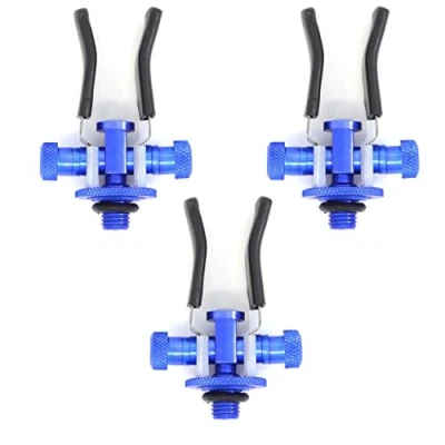 Image of 3 Pack of Phoxinus Anodised Aluminium Butt Rests. Adjustable rod rests to suit virtually all rods, pods, bank sticks etc. Ideal back for carp, course and match fishing etc