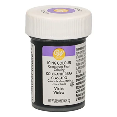 Image of Wilton Violet Gel Icing Colour, 28.3 g, 04 0 0034